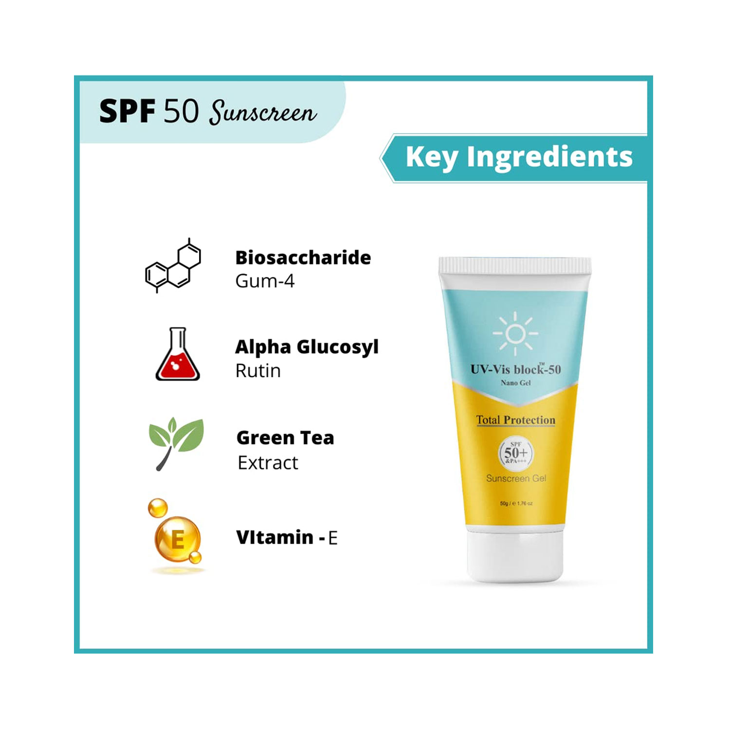 nano gel sunscreen
