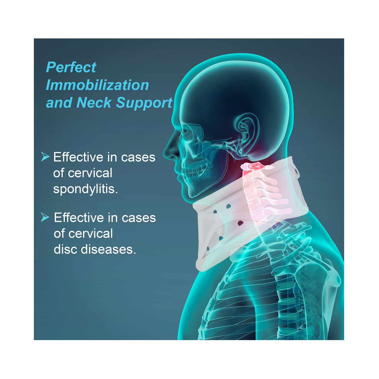 cervical collar support