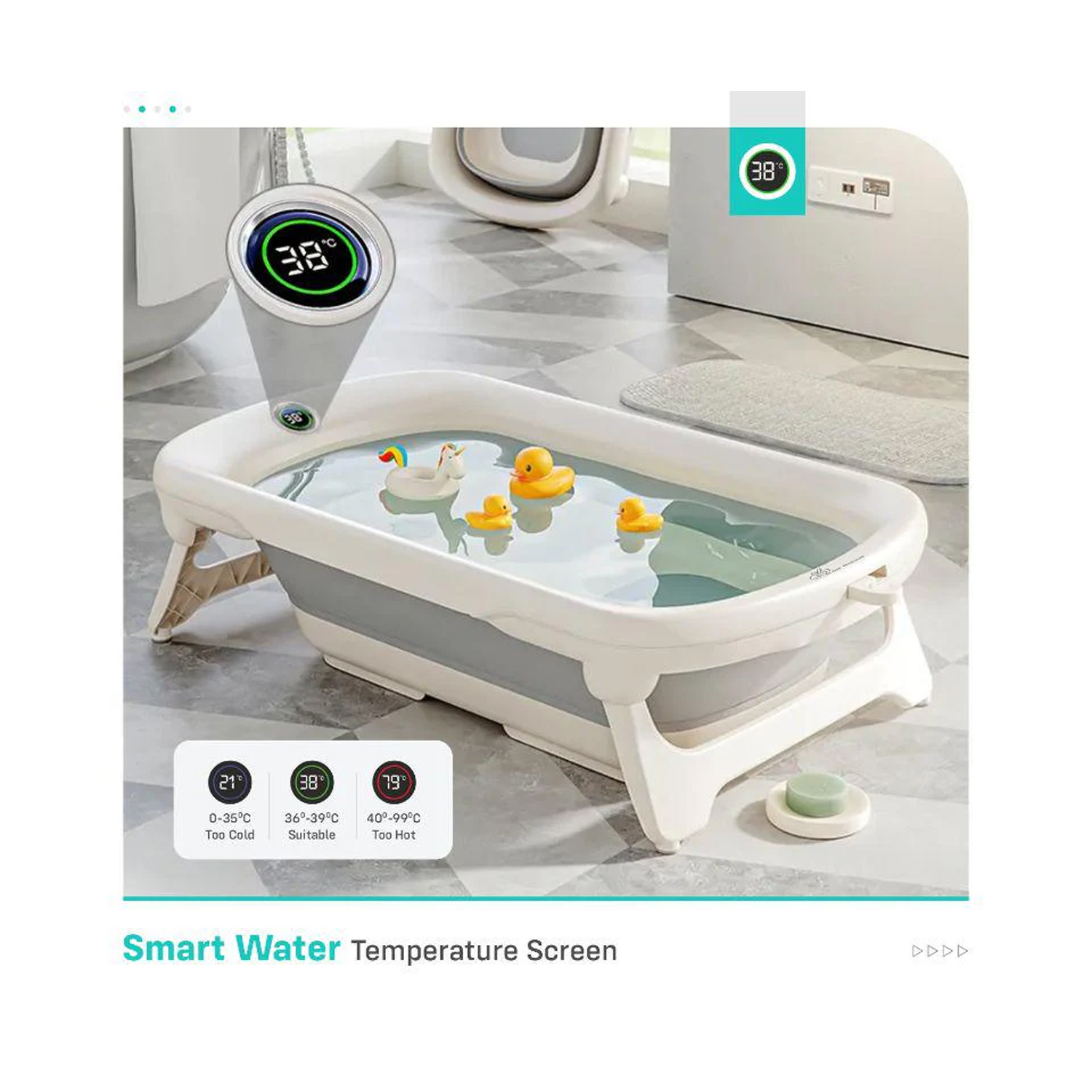 R for Rabbit Bubble Double Smart Baby Bath Tub