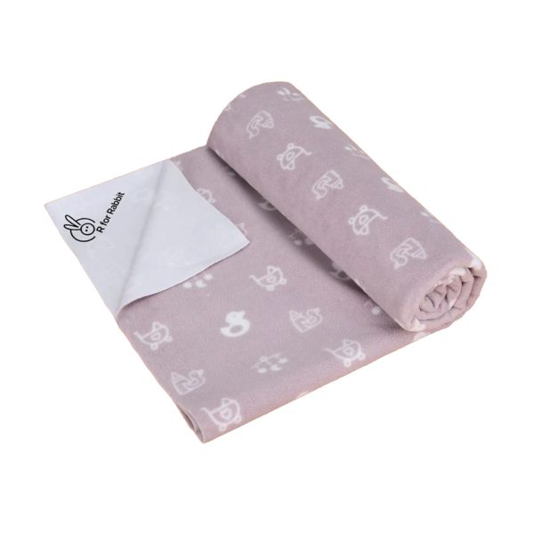 R for Rabbit Dry Nap Pee Premium Protector Sheet Grey R for Rabbit Dry Nap Pee Premium Protector Sheet Grey