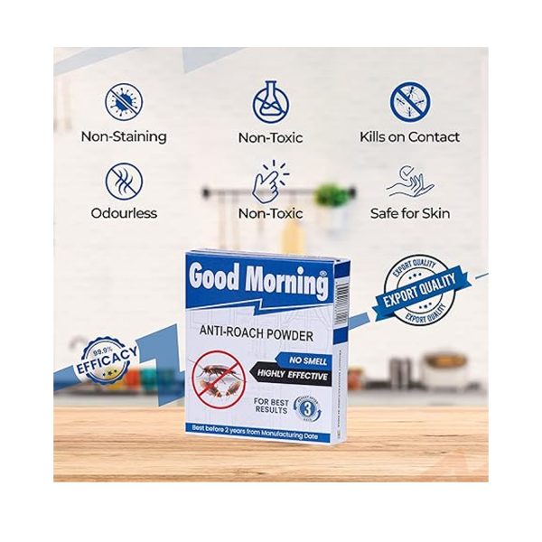Good Morning Anti-Roach Powder 30g (Pack of 3)