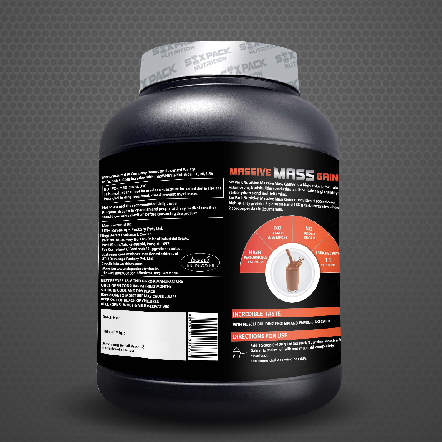 Mass Gainer 3kg