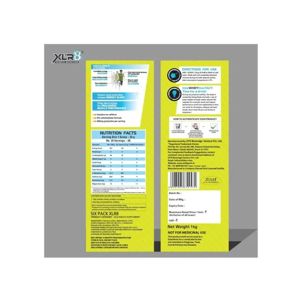 Nutrition facts