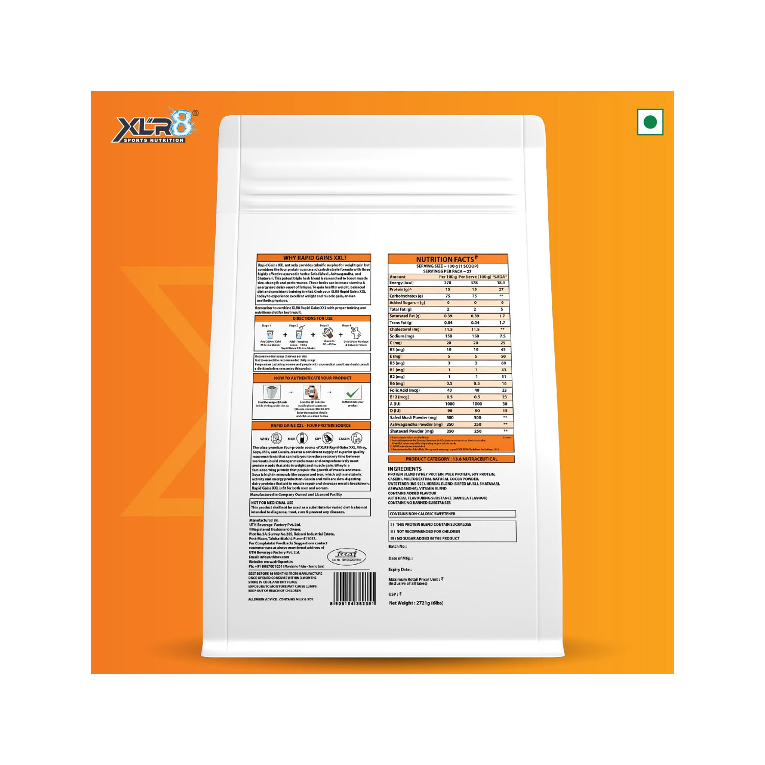 weight gain protein powder for female