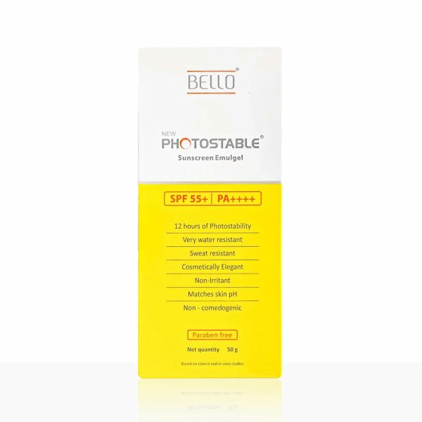 photostable sunscreen gel