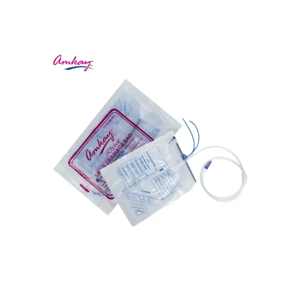 Amkay Urine Drainage Bag Deluxe (Pack of 2)