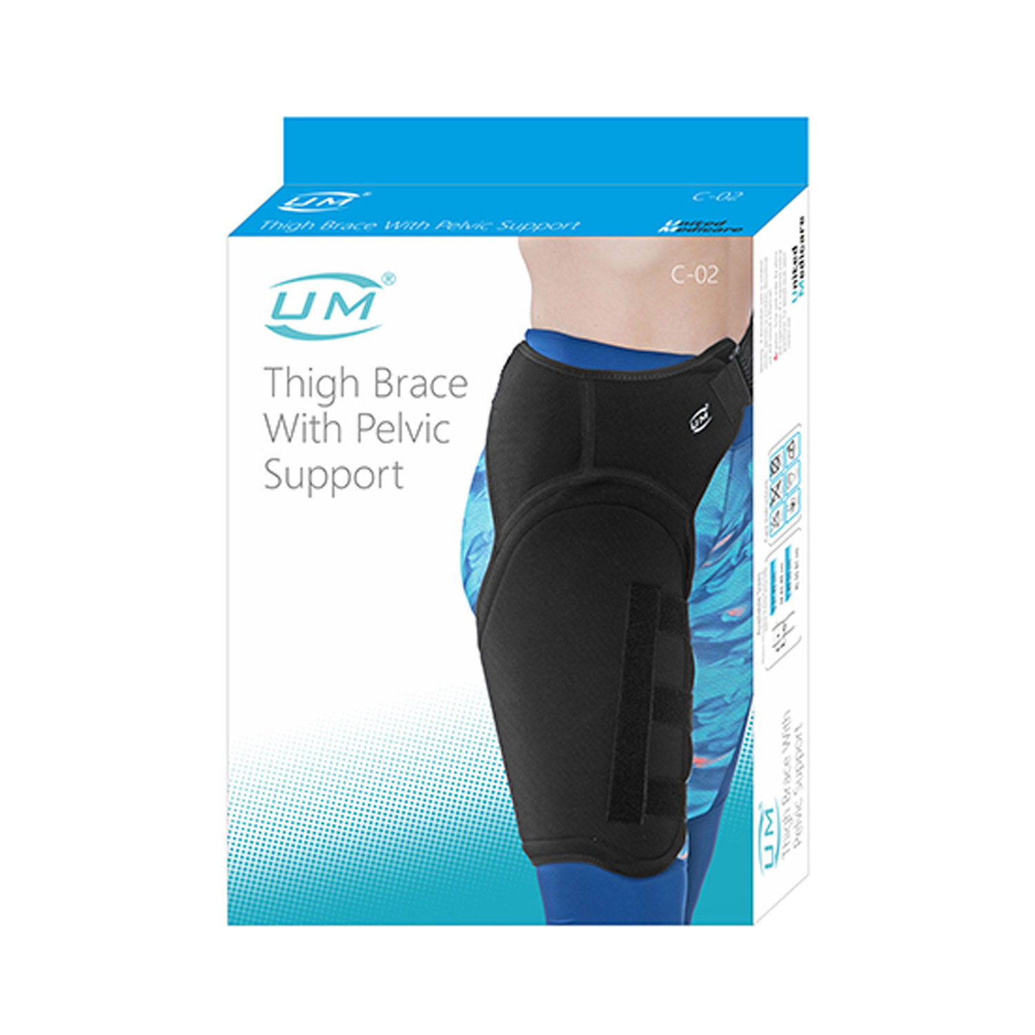 thigh brace with pelvic support