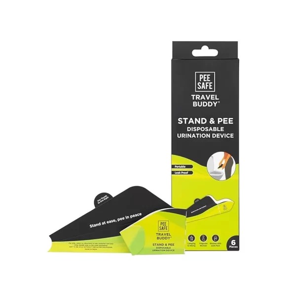 Pee Safe Disposable Urination Device 6 pieces (Pack of 2)