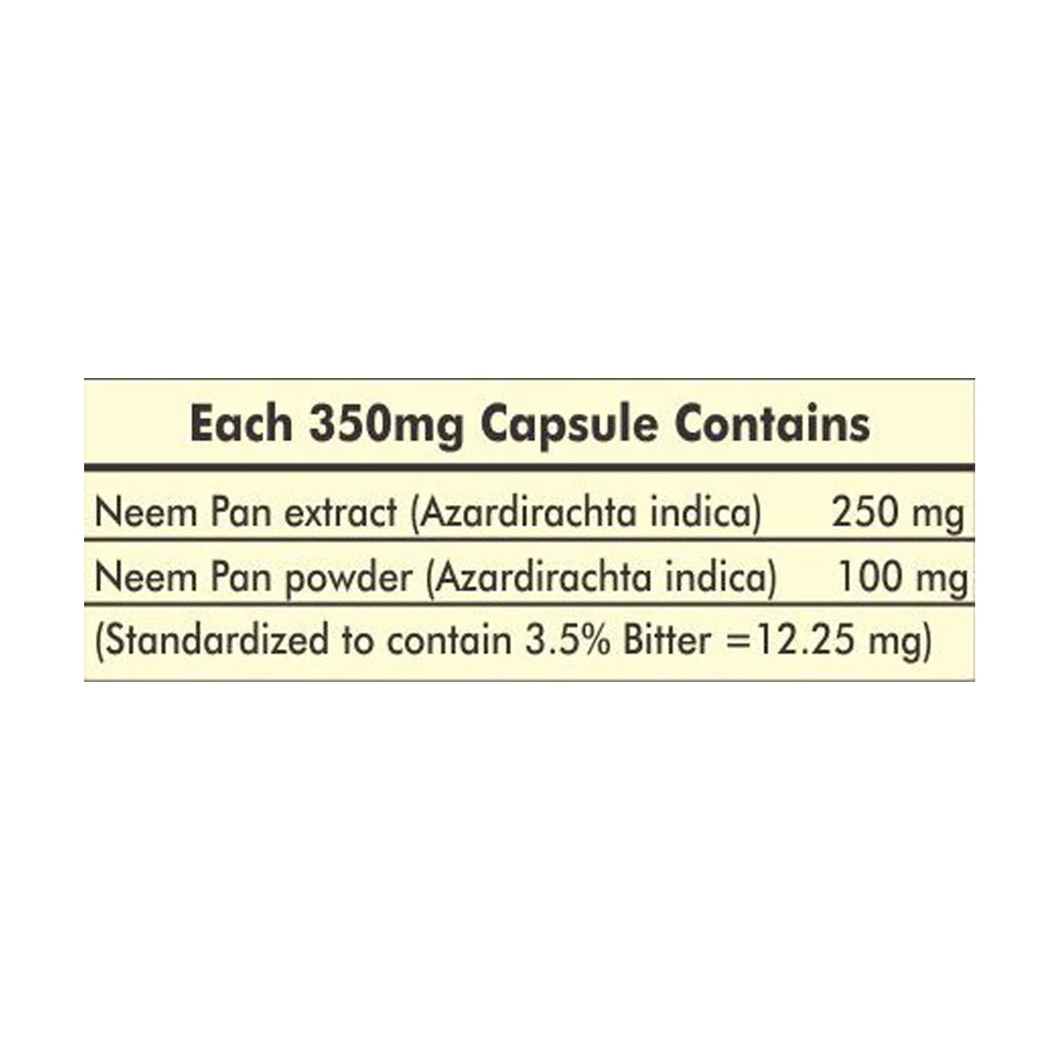 neem tablets