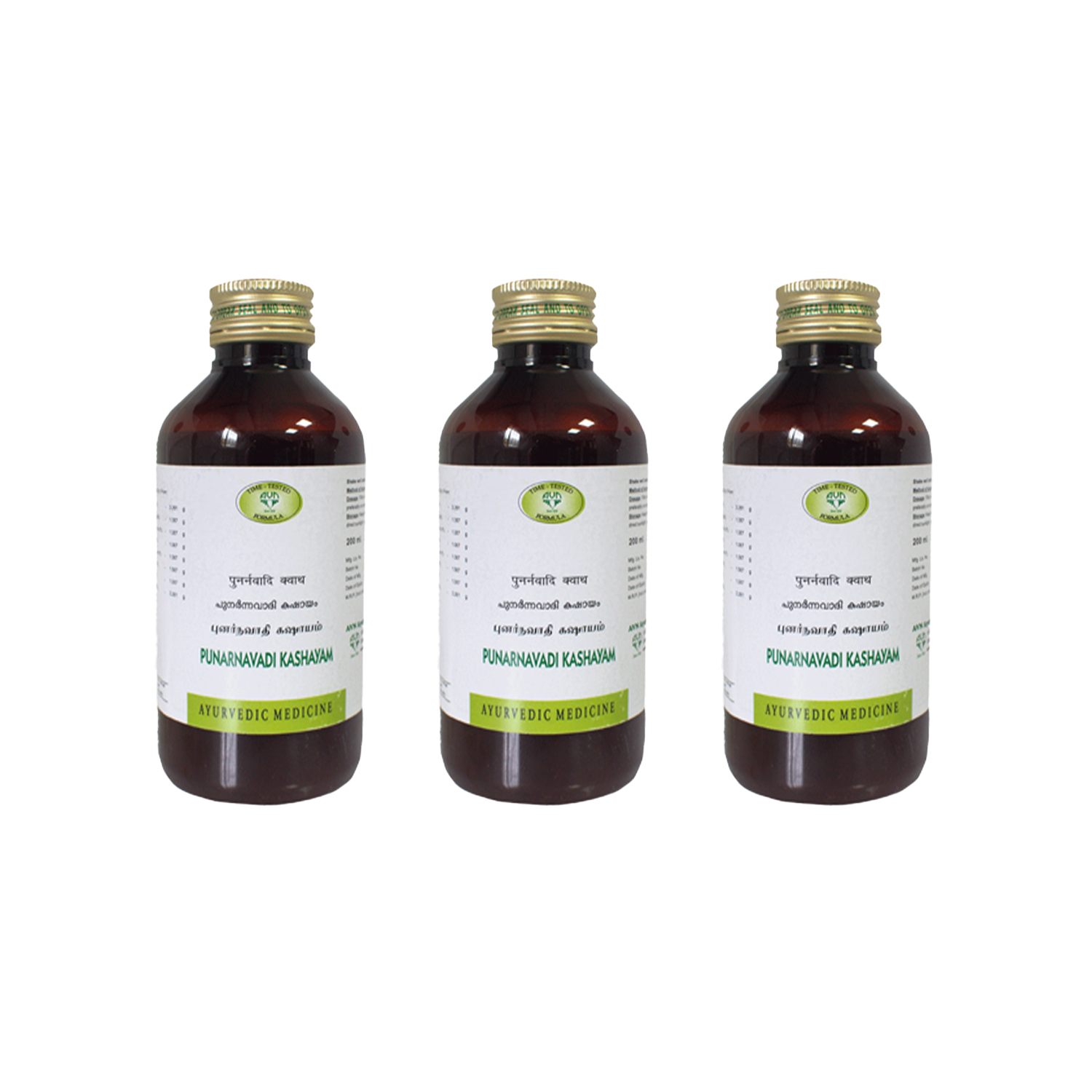 AVN Punarnavadi Kashayam 200ml (Pack of 3)