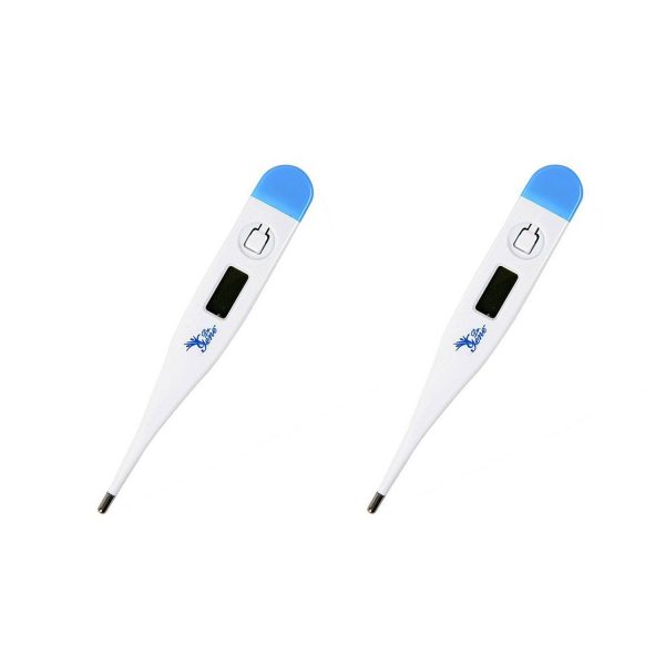 AccuSure MT-101 Digital Thermometer (White) Pack of 2