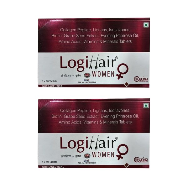 Canixa Logihair Women Tablets 10's (Pack of 2) Canixa Logihair Women Tablets 10's (Pack of 2)
