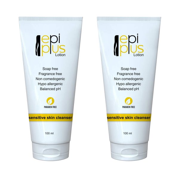 Epi Plus Lotion Sensitive Skin Cleanser - 100 ml (Pack of 2) Epi Plus Lotion Sensitive Skin Cleanser - 100 ml (Pack of 2)