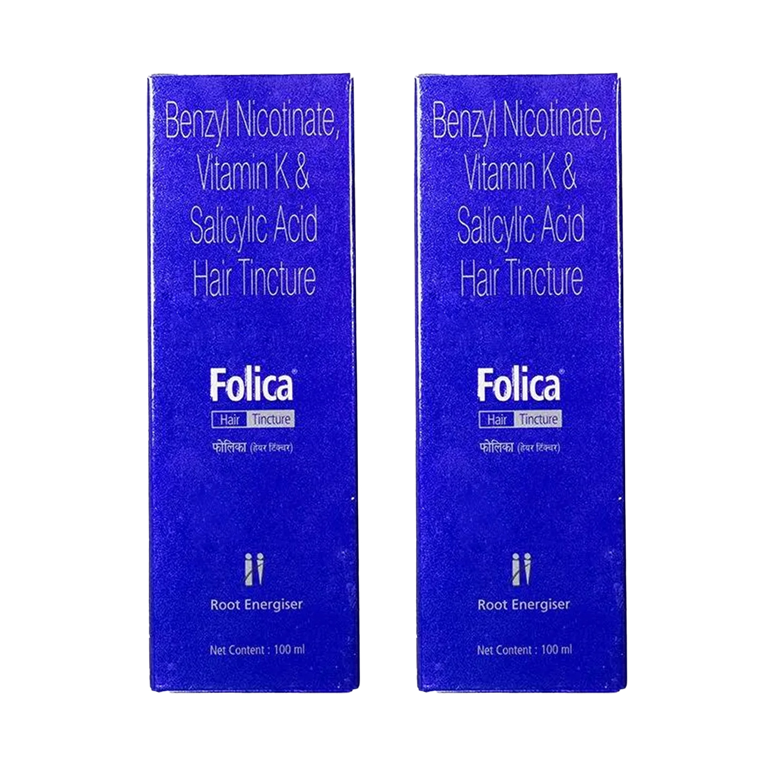 Folica Hair Tincture Root Energiser 100ml (Pack of 2)
