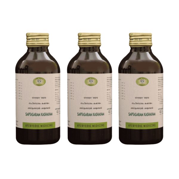 AVN Saptasaram Kashayam 200ml (Pack of 3) AVN Saptasaram Kashayam 200ml (Pack of 3)