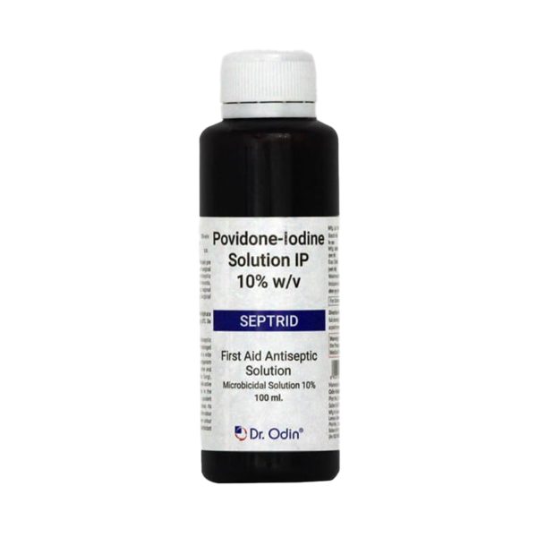 Dr.Odin Septrid- Povidone Iodine Solution 10% 100ml Dr.Odin Septrid- Povidone Iodine Solution 10% 100ml