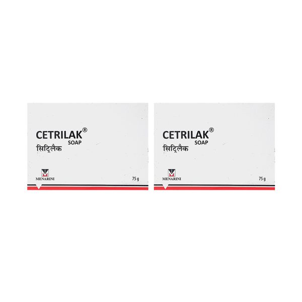 Menarini Cetrilak Soap 75 g (Pack of 2) Menarini Cetrilak Soap 75 g (Pack of 2)