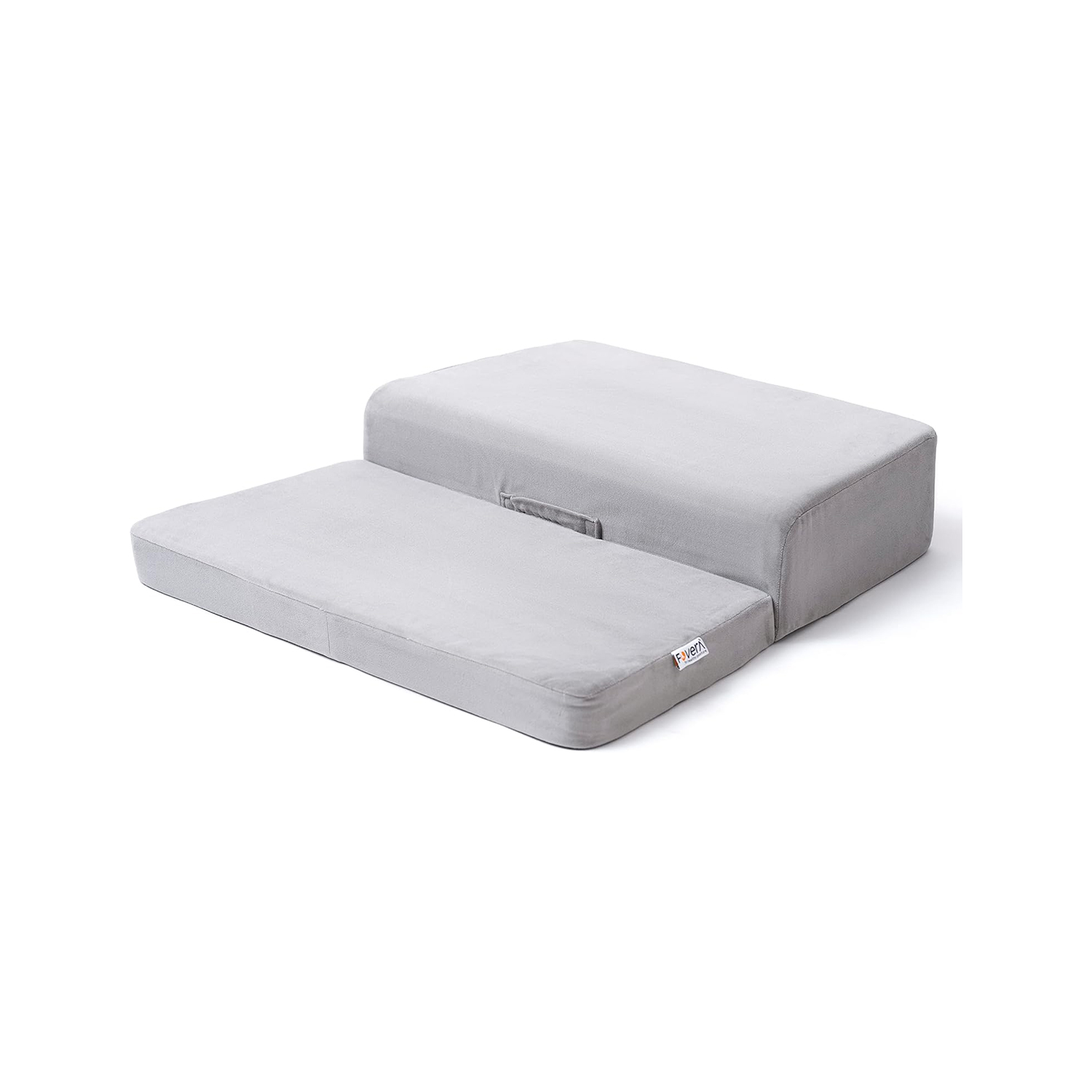 Fovera Meditation Step Cushion (Velvet Grey)