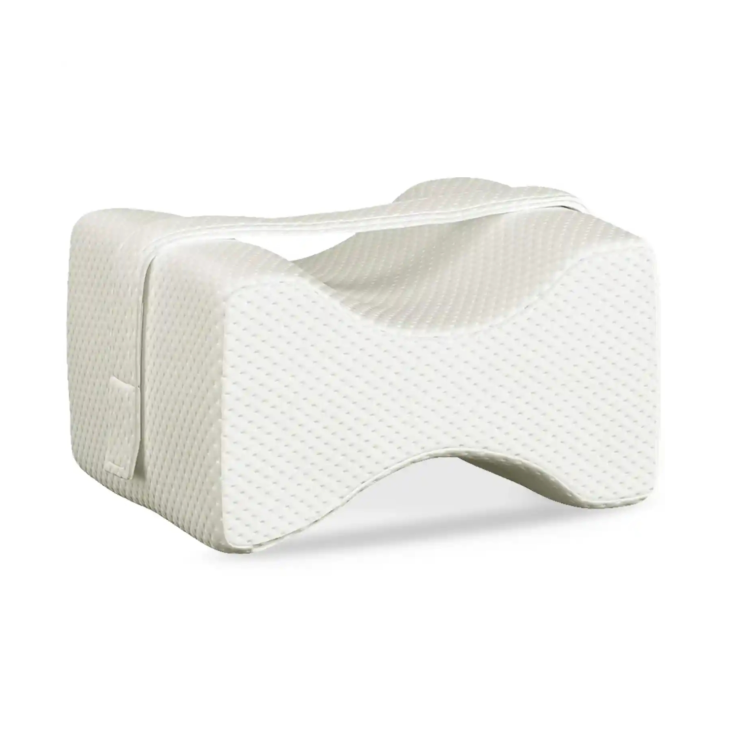 Sleepsia Knee Pillow with Orthopedic Memory Foam for Knee and Leg Support