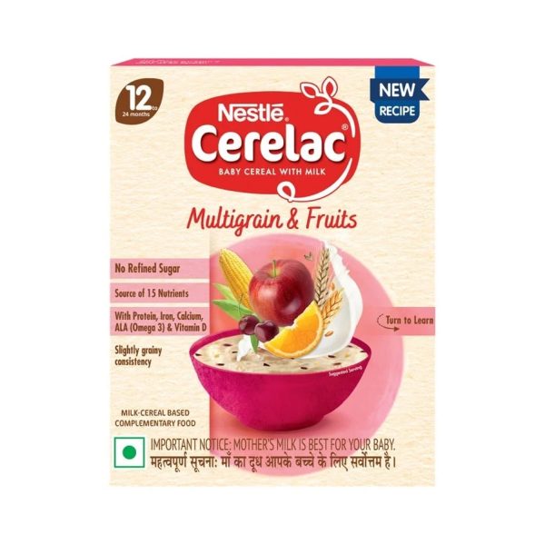 Nestle Cerelac Baby Cereal with Milk Multigrain & Fruits 300g Nestle Cerelac Baby Cereal with Milk Multigrain & Fruits 300g