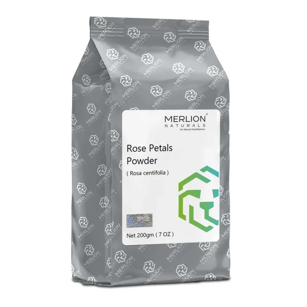 Merlion Naturals Rose Petals Powder, Rosa centifolia 200gm Merlion Naturals Rose Petals Powder, Rosa centifolia 200gm