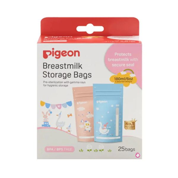 Pigeon Breast Milk Storage Bag (180 ml) - 5 Bags