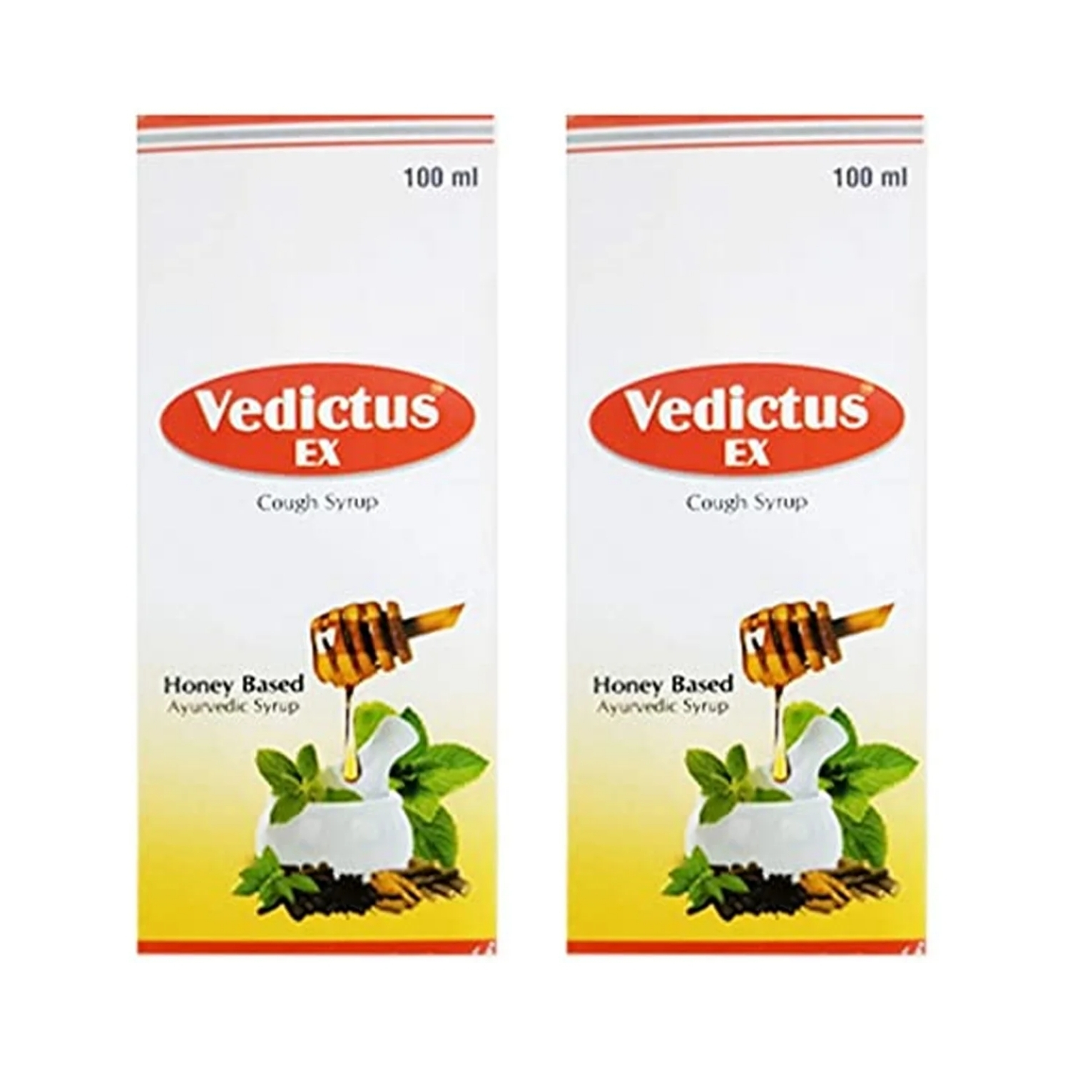Vedictus Ex Cough Syrup 100ml (Pack of 2)