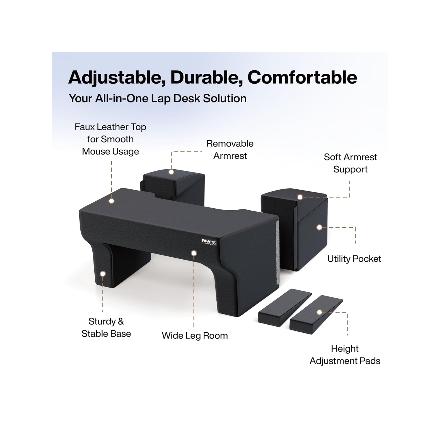 Lap Desk Black (4)