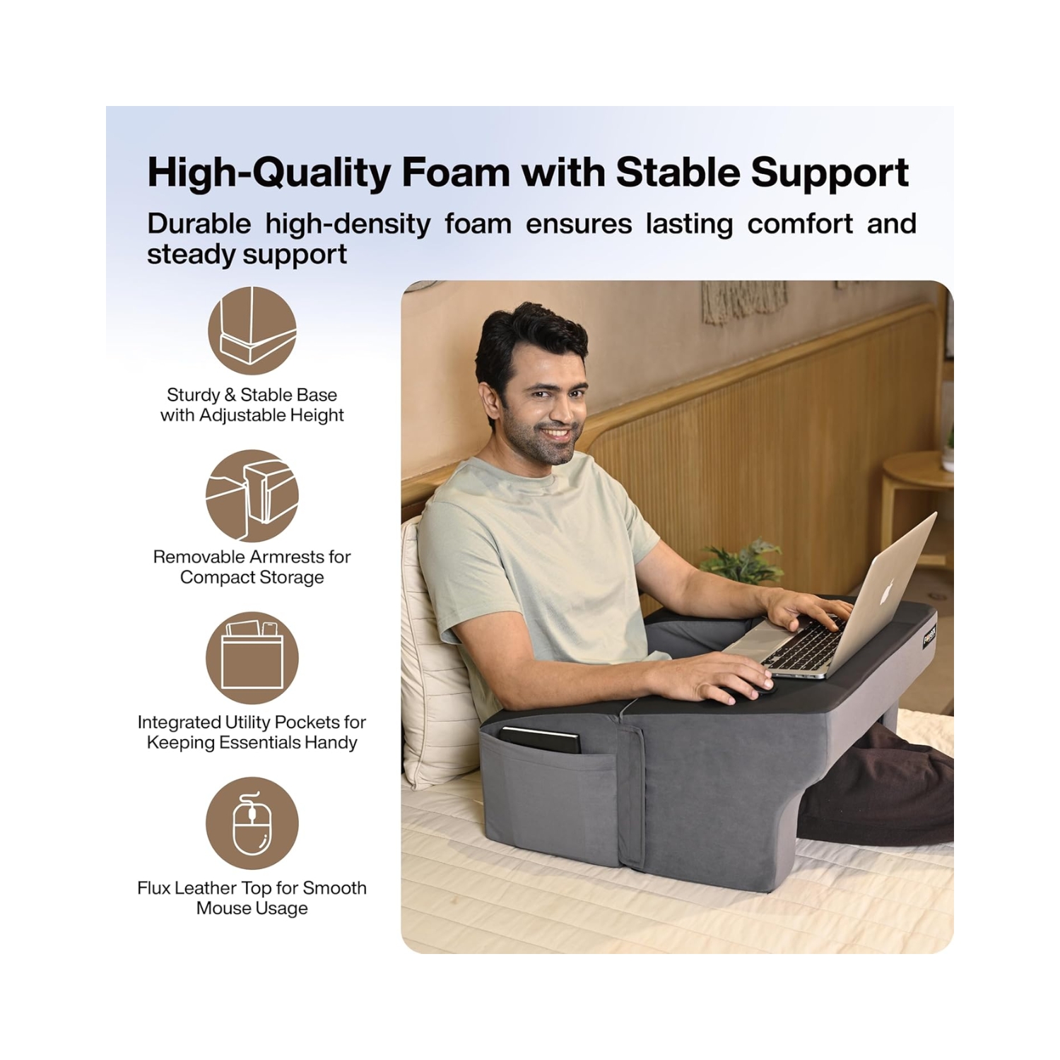 Lap Desk Dark Grey (2)