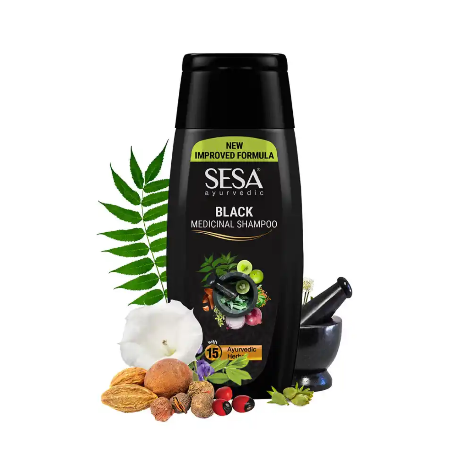 Sesa Ayurvedic Medicinal Shampoo for Hair Fall Control – 200ml