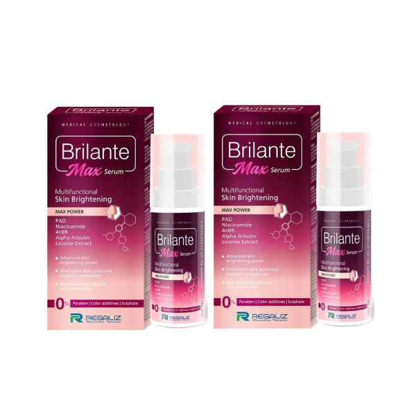 Regaliz Brilante Max Serum (30ml) Pack of 2