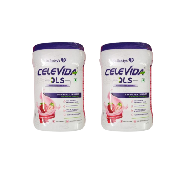 Celevida DLS Strawberry Powder 400gm Celevida DLS Strawberry Powder 400gm