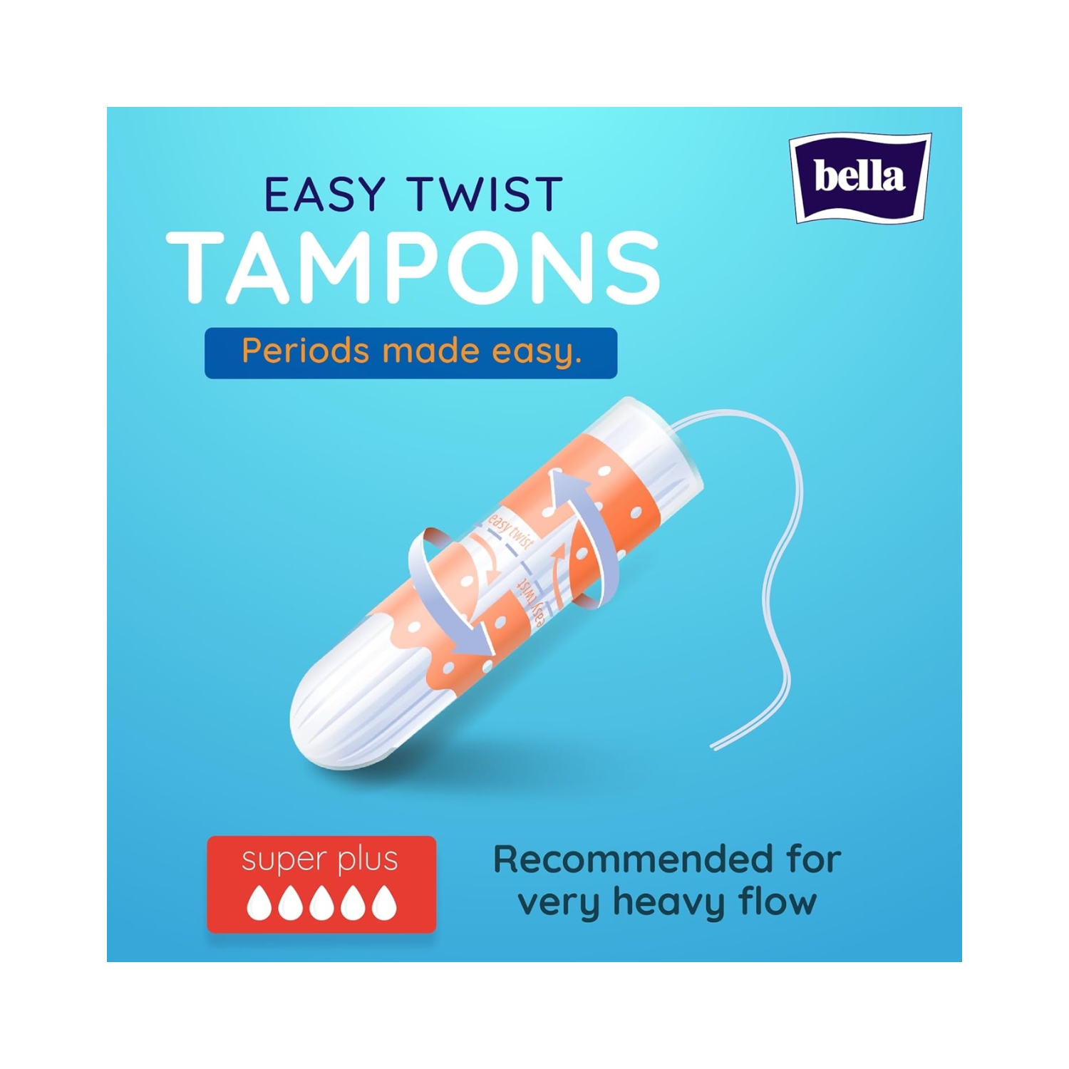 Bella Tampon Super Plus for Women (3)