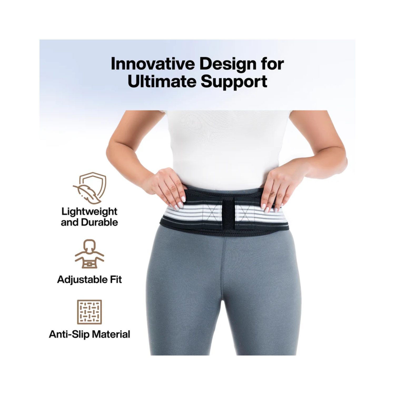 FOVERA Sacroiliac SI Joint Hip Belt (4)