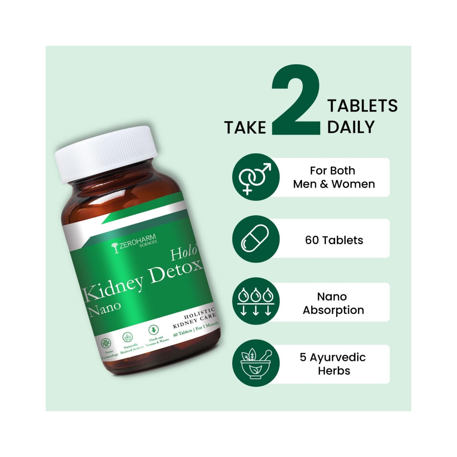 ZEROHARM Holo Kidney Detox (5)