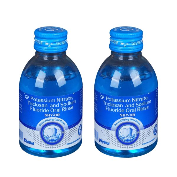 Group Pharma Shy-OR Mouthwash 100ml - (Pack of 2)