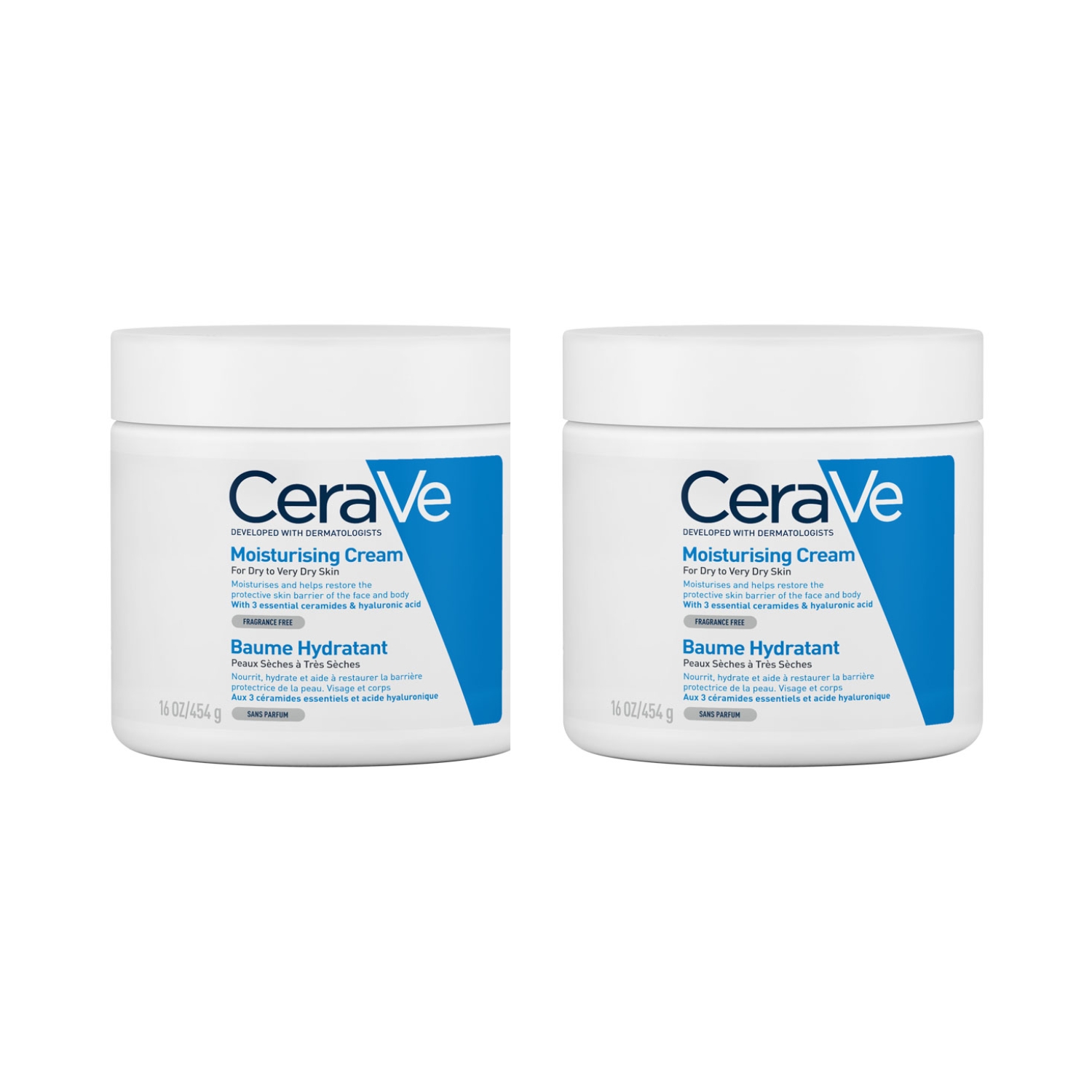CeraVe Moisturizing Cream 454g Pack of 2