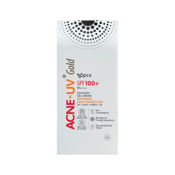 IPCA ACNE-UV Gold Gel Cream SPF 100+ (50gm) IPCA ACNE-UV Gold Gel Cream SPF 100+ (50gm)