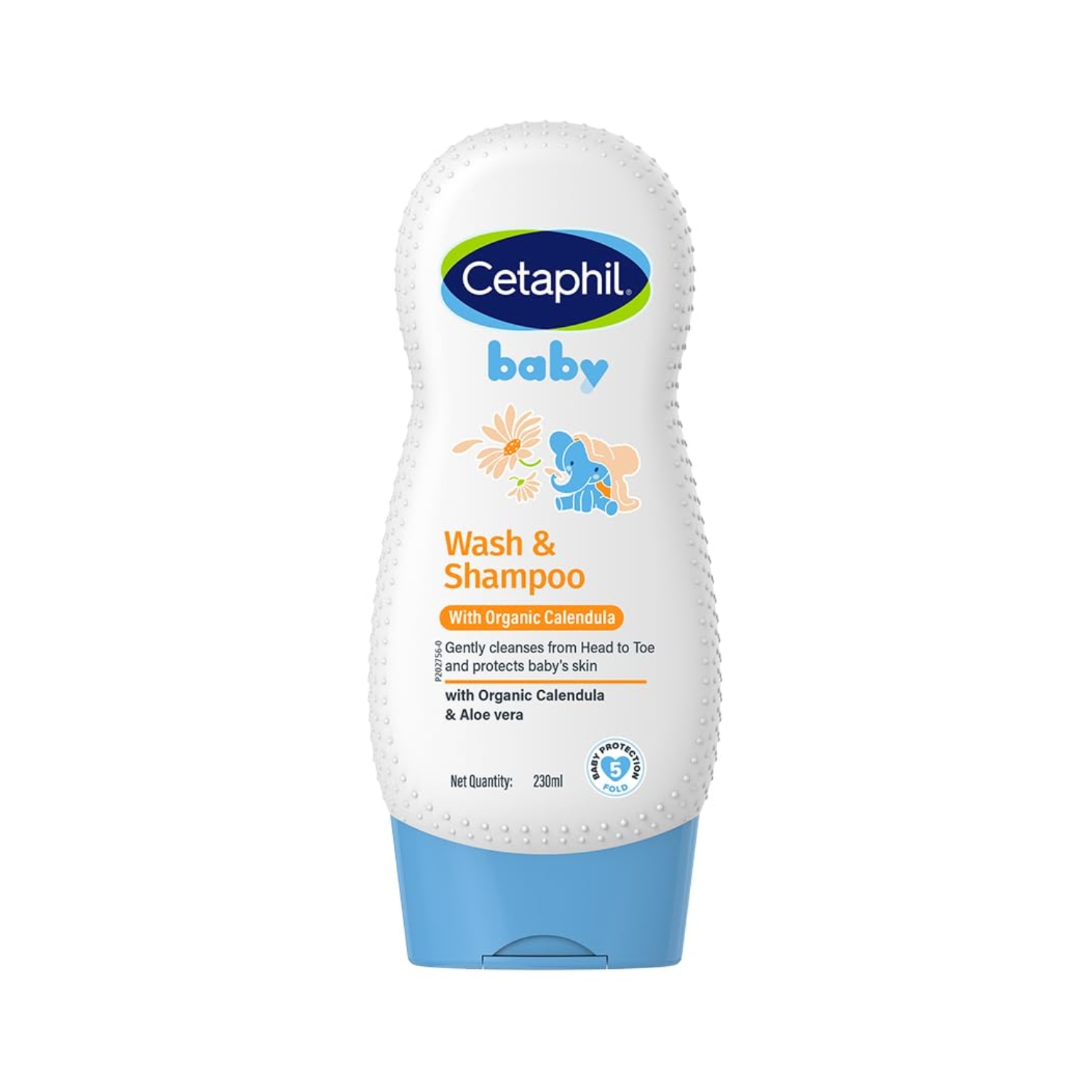 Cetaphil Baby Gentle Wash and Shampoo with Organic Calendula (230ml)