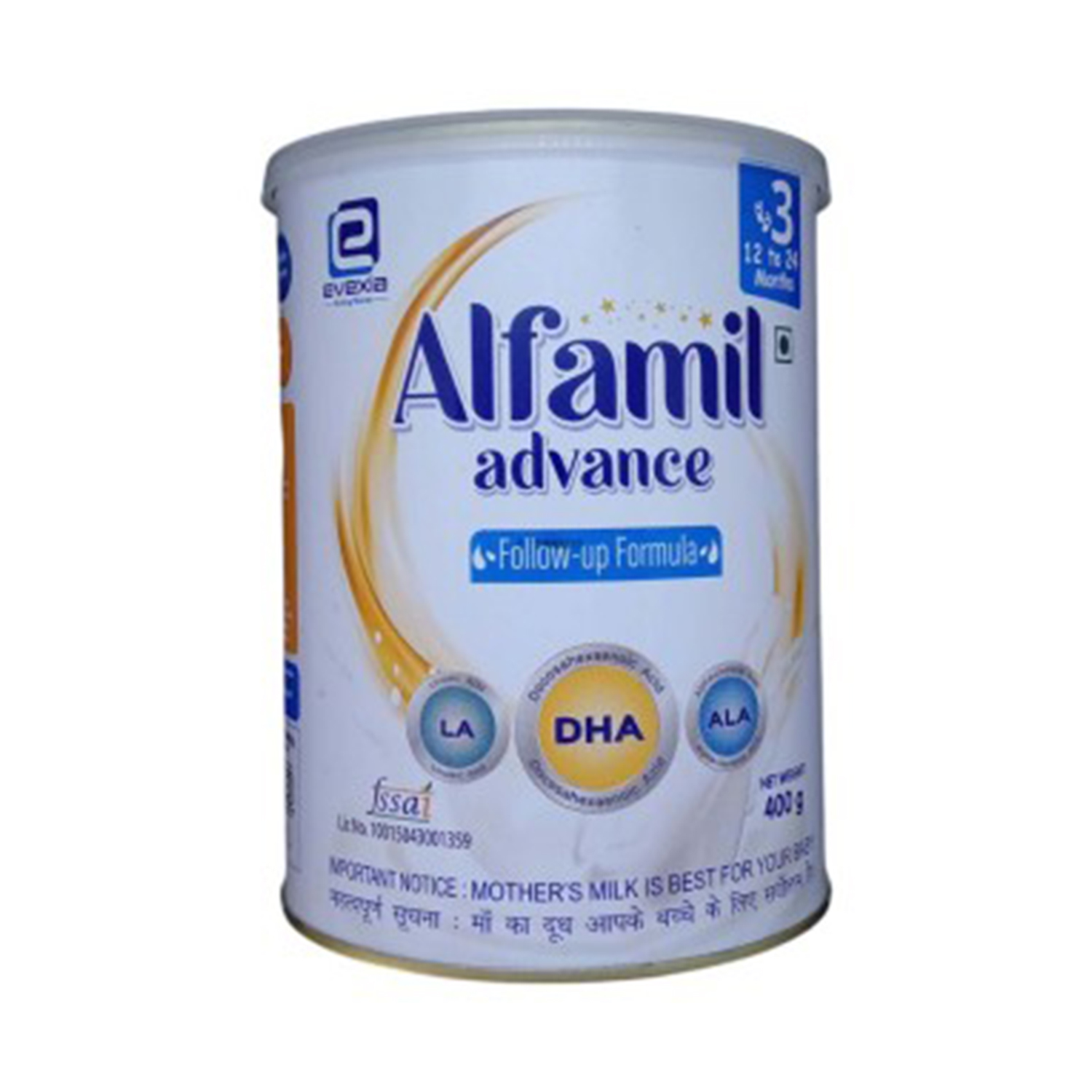 Evexia Alfamil Advance Follow-up Formula Stage 3 (400g)