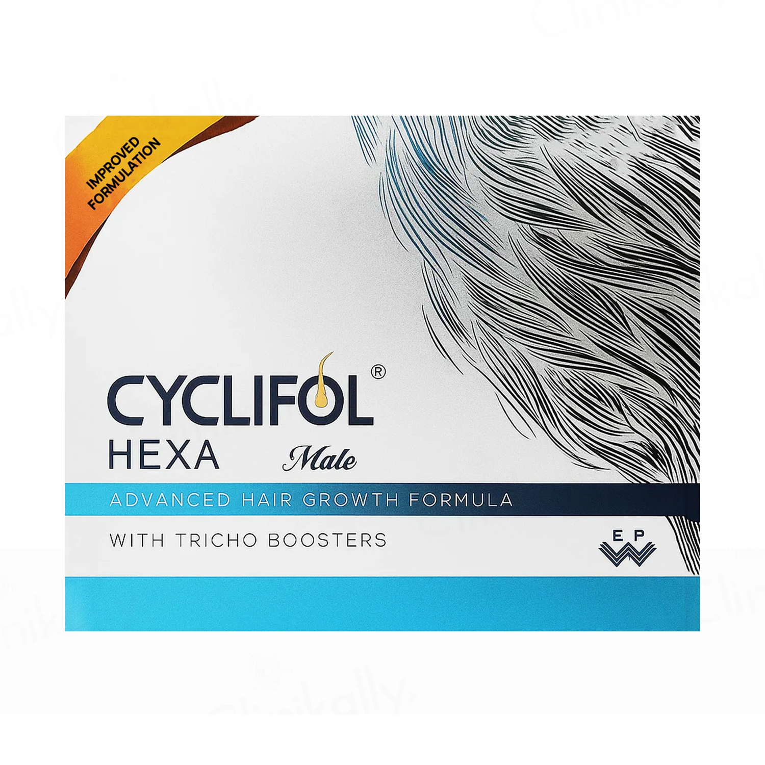 Cyclifol Hexa Male Hair Nutrition Kit