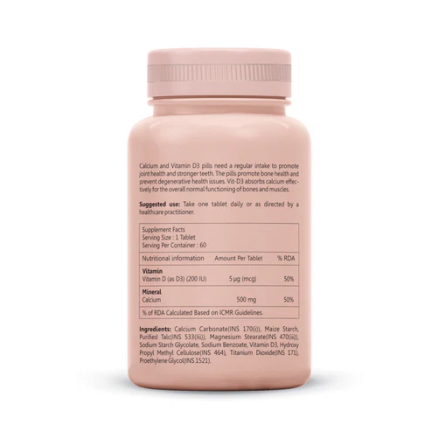 SheNeed Calcium and Vit-D Supplement-60 capsules (2)