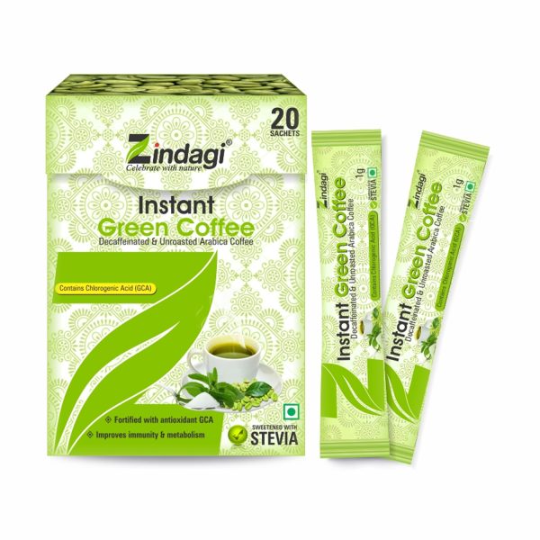 Zindagi Instant Green Coffee 20 Sachets Zindagi Instant Green Coffee 20 Sachets