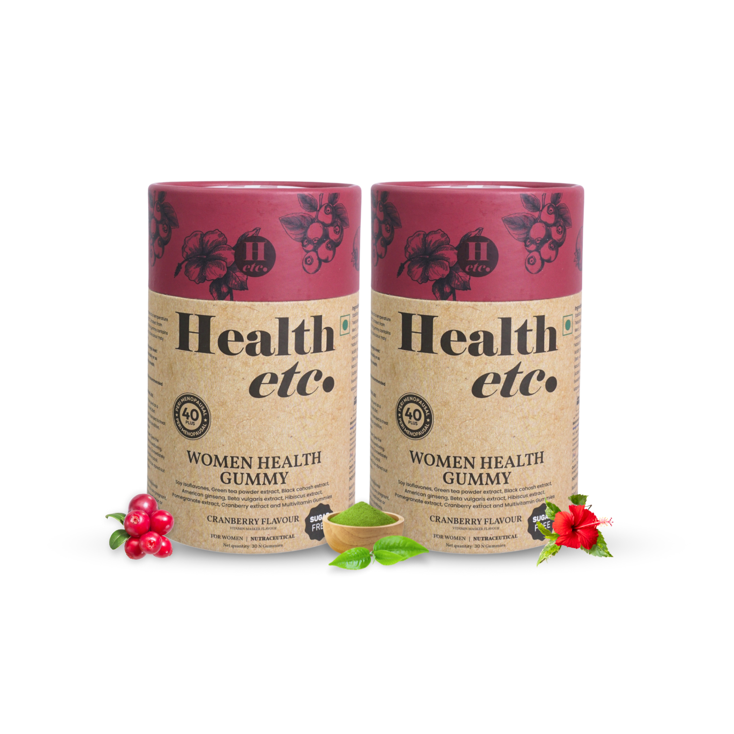 Health etc Women Health Gummy (30 Gummies Each) Pack of 2