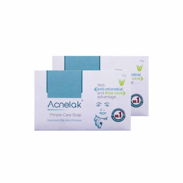 Acnelak Pimple Care Soap Pack of 2 (75 g) Acnelak Pimple Care Soap Pack of 2 (75 g)