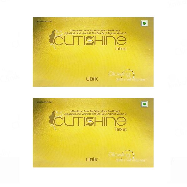 Cutishine Glutathione Tablets 10’s (Pack of 2) Cutishine Glutathione Tablets 10’s (Pack of 2)