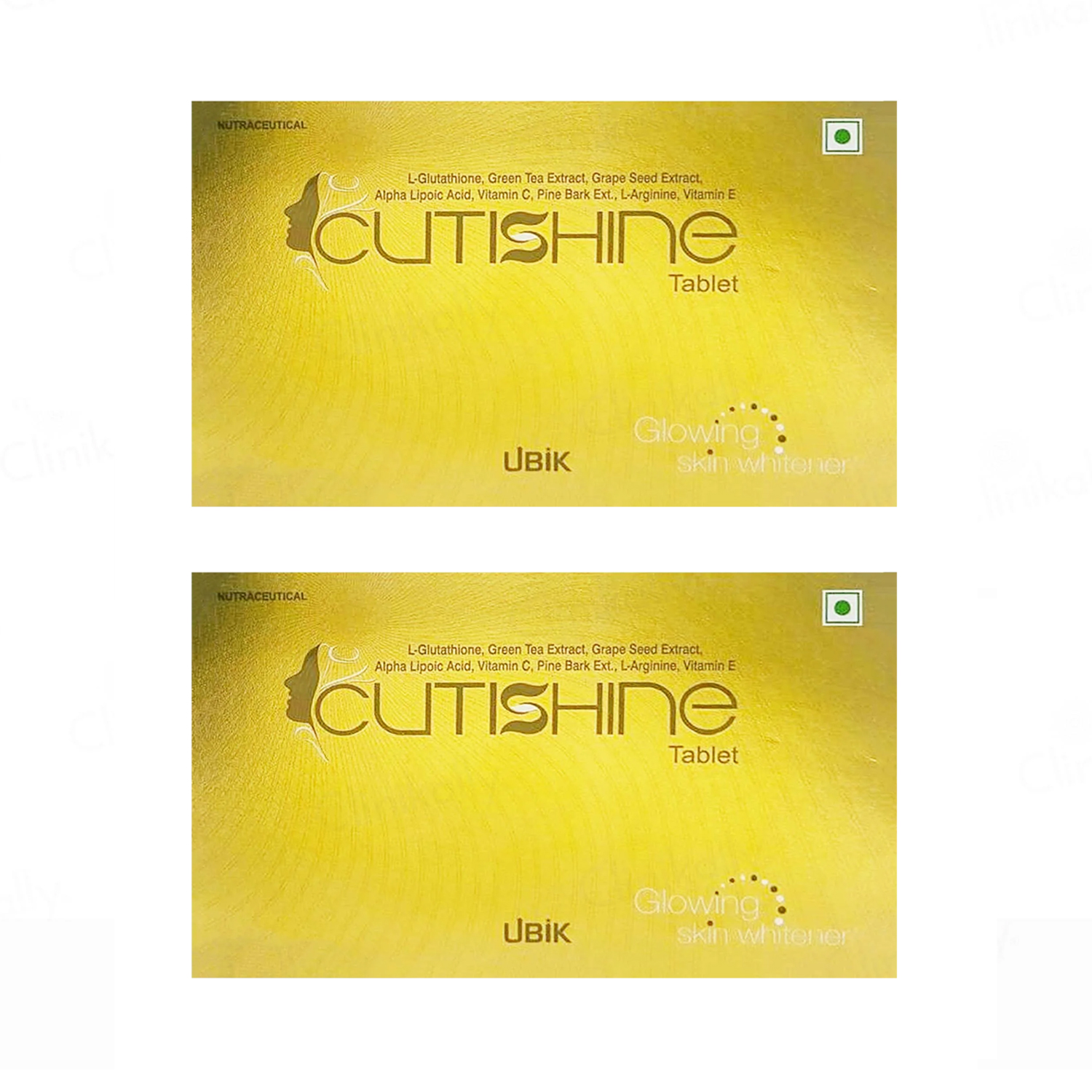 Cutishine Glutathione Tablets 10’s (Pack of 2)