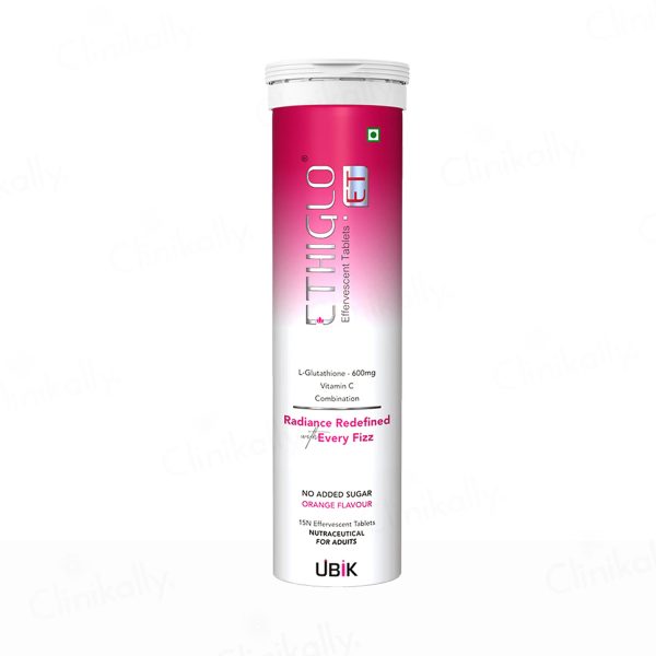 Ethiglo Et-Vitamin C Skin Lightening Effervescent Tablets