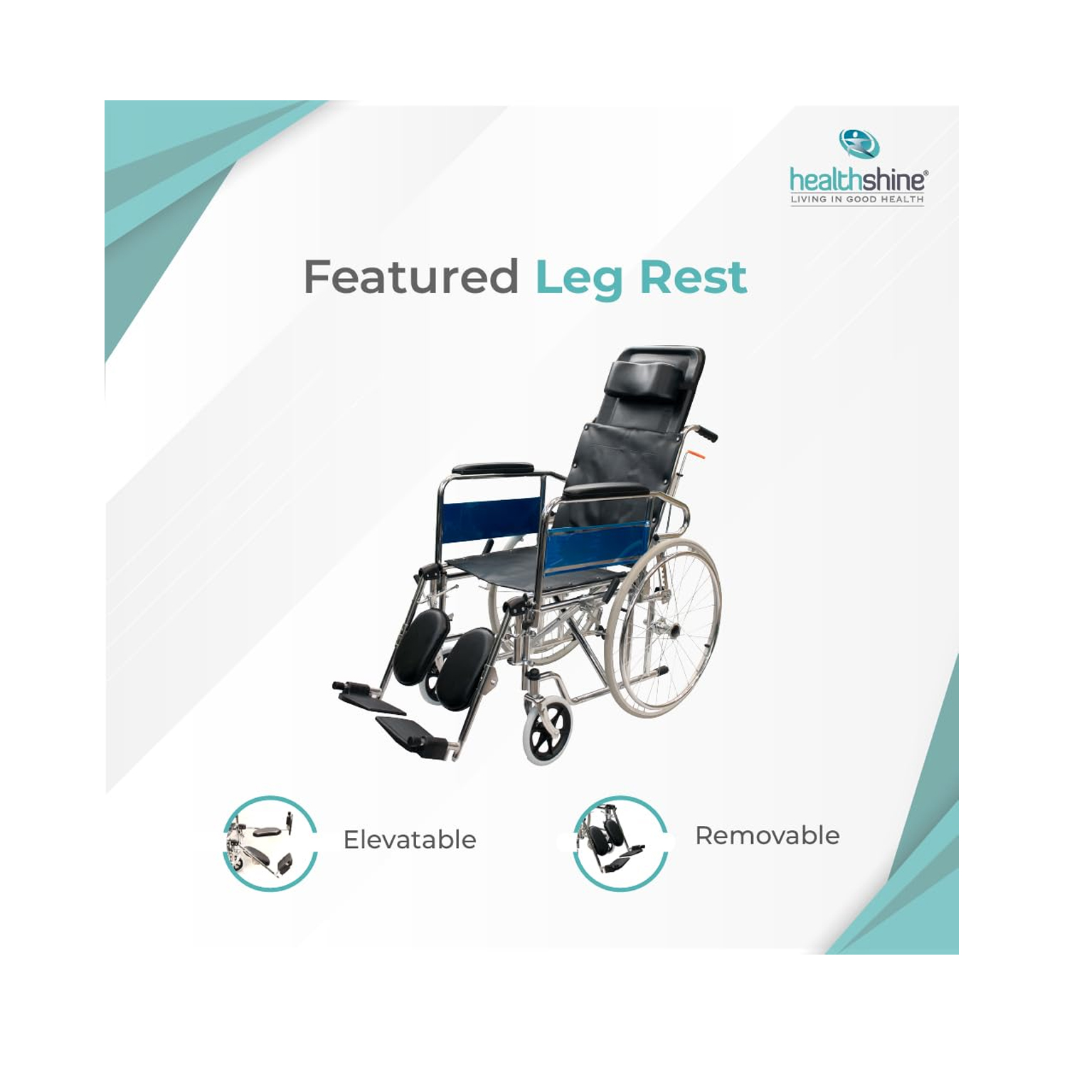 Healthshine-Folding-Reclining-Wheelchair-4