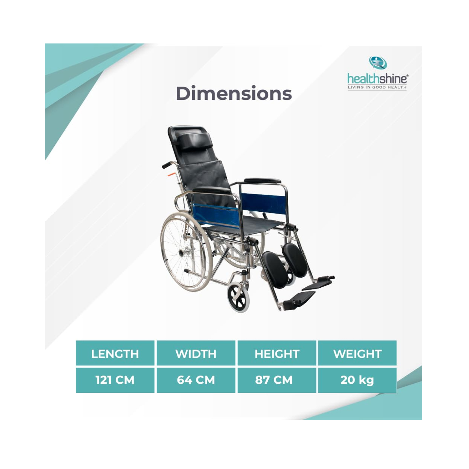 Healthshine-Folding-Reclining-Wheelchair-5